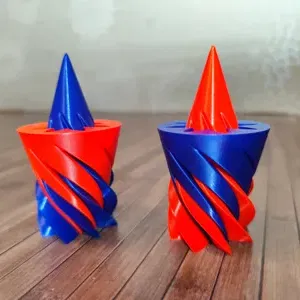 Mô hình đồ chơi Vortex Spiral Tree Fidget in 3D giải trí