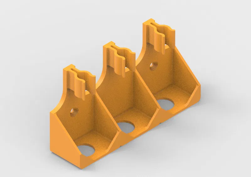 Giá treo tường Snap-Fit cho đầu in Anycubic Kobra 3 - Image 9