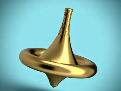 Con quay Gyro dài - Fidget spinner - KHÔNG CẦN KEO - Image 1