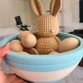 Cute Bunny Bowls - Mô hình khay đựng đồ hình thỏ 3D dễ thương - Thumbnail 2