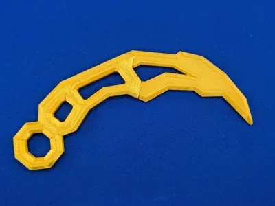 Dao Keyrambit - Mô hình in 3D độc đáo - Image 1