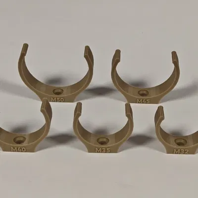 Kẹp Ống Heavy-Duty Click-Lock (M4) Siêu Chắc Chắn