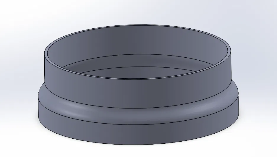 Đầu chuyển đổi ống dẫn khí 125mm cho EcoFlow Wave 2 & 3 - Image 1