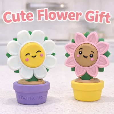 Quà Tặng Bông Hoa Dễ Thương