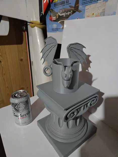 Ống cắm bút và giá giữ lon nước hình Rồng độc đáo cho bàn làm việc - Image 1