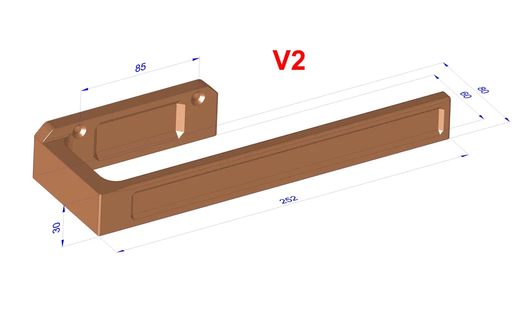 Giá treo cuộn giấy nhà bếp - Image 4