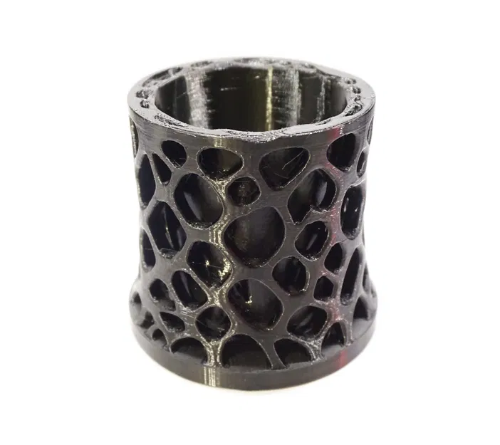 Ống cắm bút thiết kế Voronoi hiện đại cho bàn làm việc - Image 1