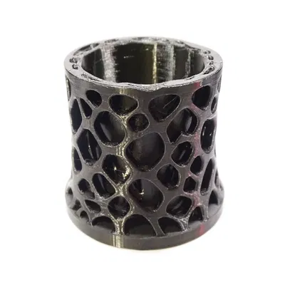 Ống cắm bút thiết kế Voronoi hiện đại cho bàn làm việc