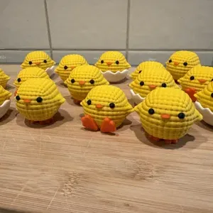 Mô hình chú gà con Easter (Easter chick) xinh xắn in 3D
