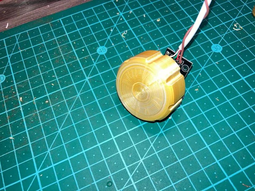 Núm vặn 40mm cho trục Encoder 6mm (File 3D in ấn chi tiết) - Image 1