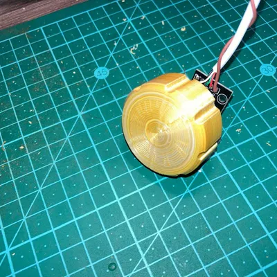 Núm vặn 40mm cho trục Encoder 6mm (File 3D in ấn chi tiết)