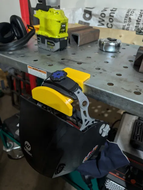 Móc treo mặt nạ hàn cho bàn hàn Grizzly T31771 và các loại bàn hàn khác - Image 3