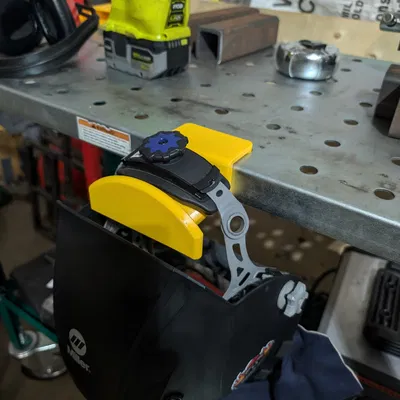 Móc treo mặt nạ hàn cho bàn hàn Grizzly T31771 và các loại bàn hàn khác