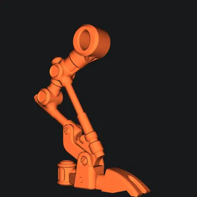 Giá đỡ điện thoại hình robot độc đáo - Tự in 3D tại nhà