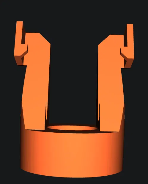 Giá đỡ điện thoại ô tô gắn khay đựng cốc (Handyhalter) - Image 1