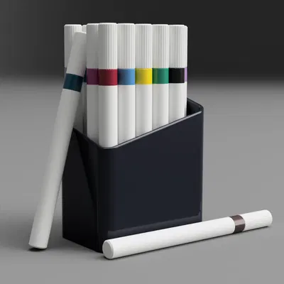 FixBox – Giải pháp lưu trữ bút tối giản cho bàn làm việc