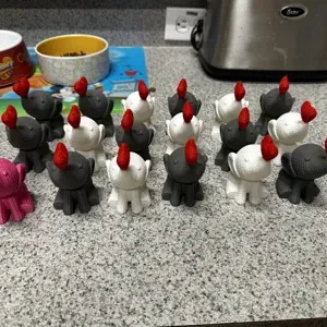 Mô hình chú voi đan len Cute Knitted Elephant xinh xắn (File in 3D)