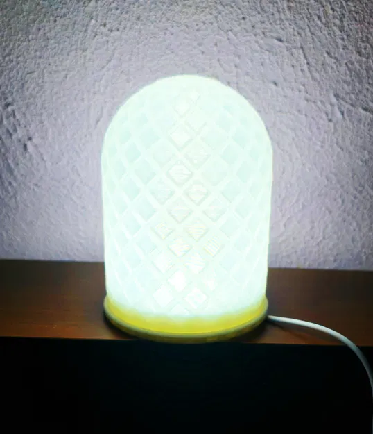 Đèn ngủ LED phong cách cổ điển thập niên 80 - Tự in 3D - Image 2