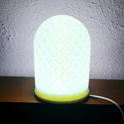 Đèn ngủ LED phong cách cổ điển thập niên 80 - Tự in 3D