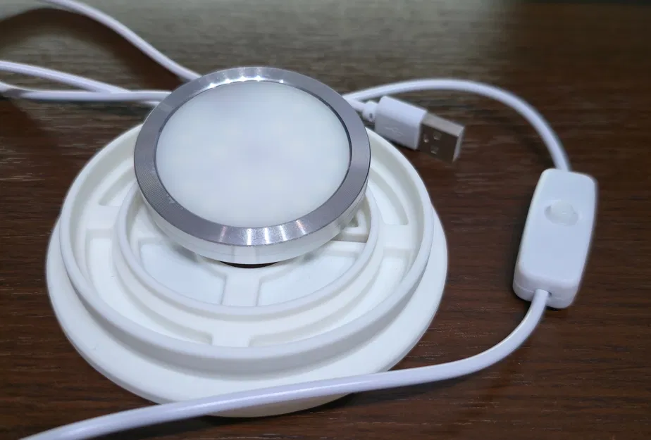 Đèn ngủ LED phong cách cổ điển thập niên 80 - Tự in 3D - Image 4