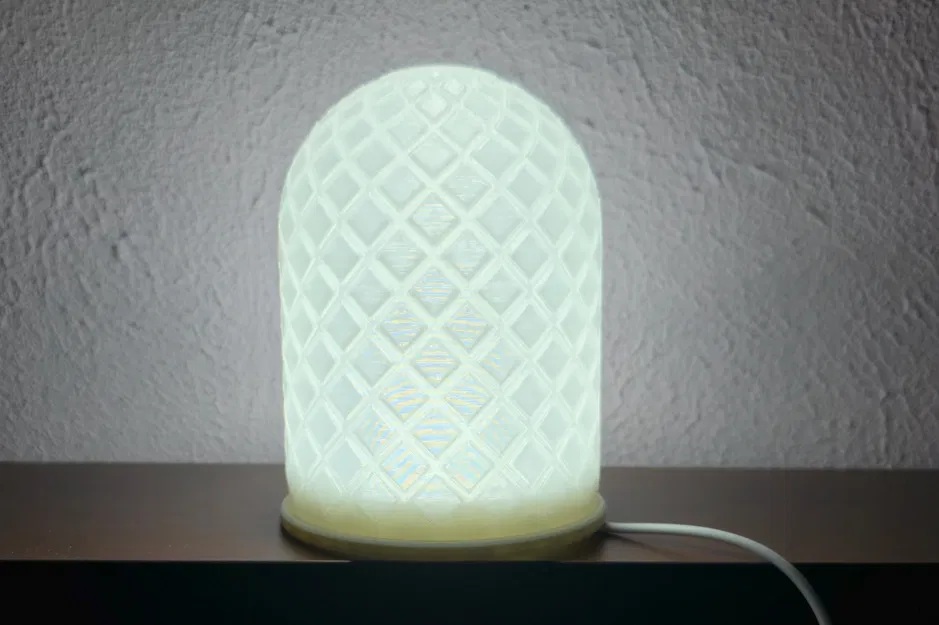 Đèn ngủ LED phong cách cổ điển thập niên 80 - Tự in 3D - Image 9