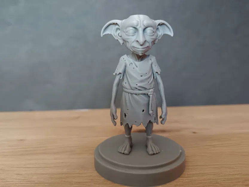 Mô hình 3D Dobby Gia tinh Harry Potter ấn tượng - Image 3