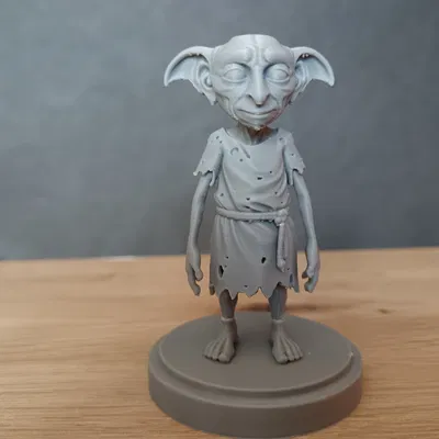 Mô hình 3D Dobby Gia tinh Harry Potter ấn tượng