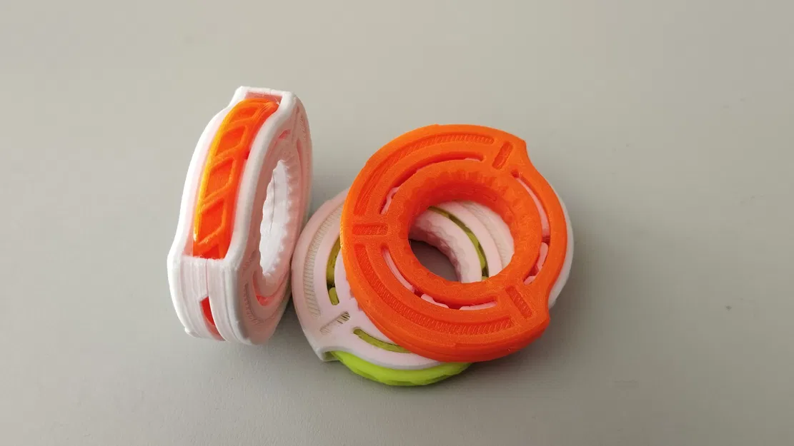 Nhẫn Fidget Xoay Có Tiếng Click Vui Tai (Ratchet Fidget Ring) - Image 1