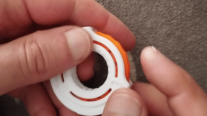 Nhẫn Fidget Xoay Có Tiếng Click Vui Tai (Ratchet Fidget Ring) - Image 3