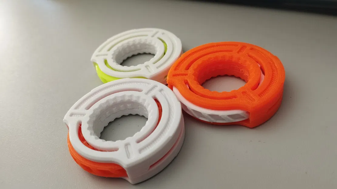 Nhẫn Fidget Xoay Có Tiếng Click Vui Tai (Ratchet Fidget Ring) - Image 4