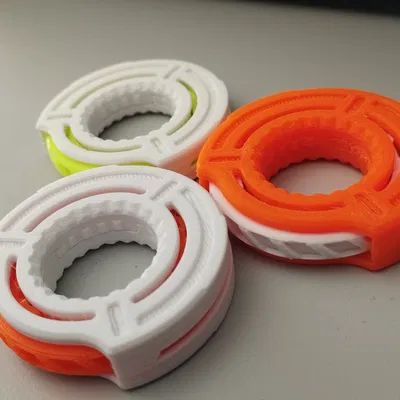 Nhẫn Fidget Xoay Có Tiếng Click Vui Tai (Ratchet Fidget Ring)