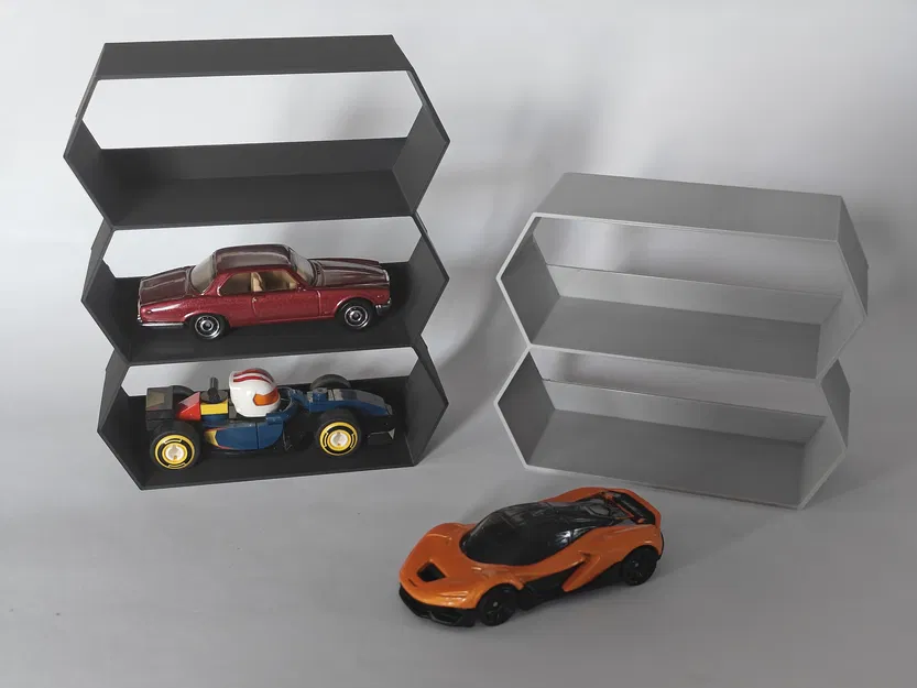 Kệ Trưng Bày Hot Wheels Lắp Ghép Đa Năng | Tỷ Lệ 1/64 - Image 1