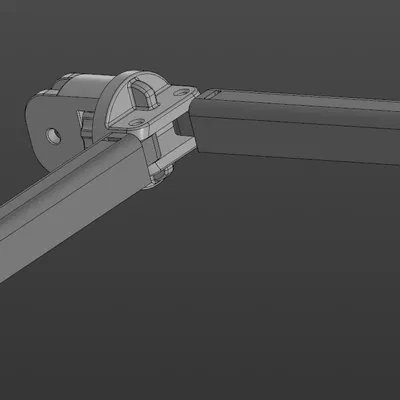 Đầu đèn hình chữ V xoay linh hoạt