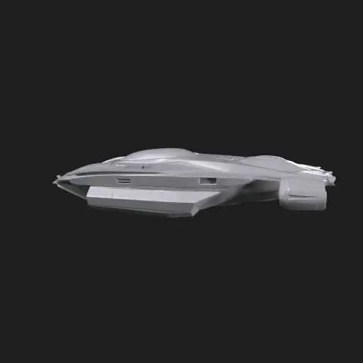 Mô hình phi thuyền Spaceship - Tải về file 3D chất lượng cao - Image 1