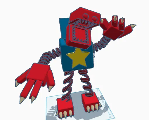 Mô hình 3D Boxy Boo: Nhân vật sáng tạo cho bộ sưu tập của bạn - Image 1