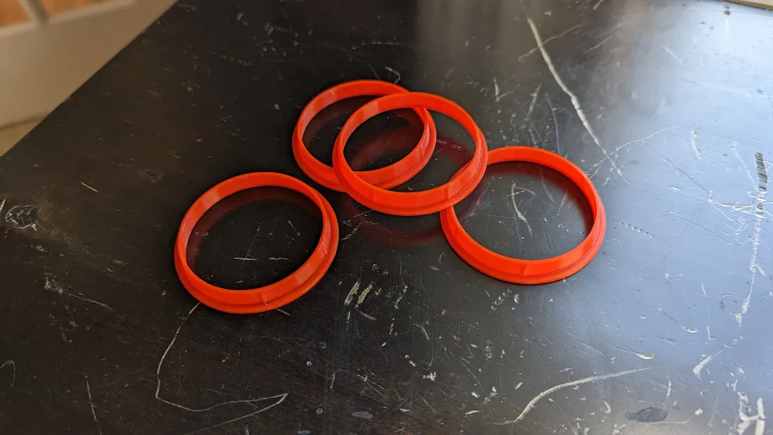 Vòng đệm trục cuộn nhựa carton - Tương thích với cuộn Overture - Image 2