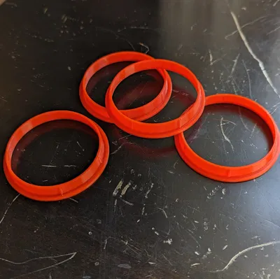 Vòng đệm trục cuộn nhựa carton - Tương thích với cuộn Overture