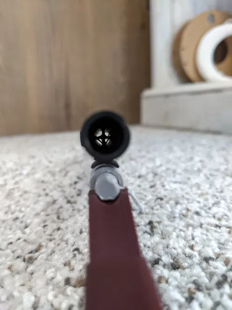 Mô hình súng trường săn bắn có ống ngắm in 3D cực đẹp - Image 4