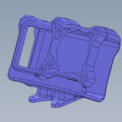 Khung Bảo Vệ Hard Case Cho DJI Osmo Action 6 In 3D