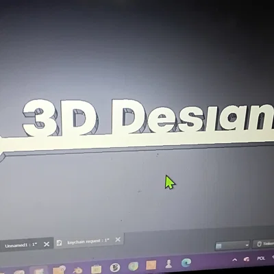 Móc khóa 3D Designer cực chất cho dân thiết kế chuyên nghiệp
