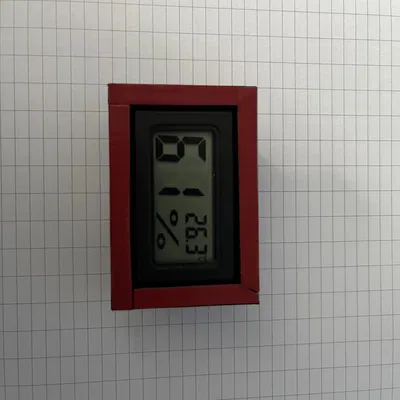 Khung gắn đồng hồ đo nhiệt độ độ ẩm cho hộp sấy filament 3D