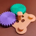 Bộ Đồ Chơi Bánh Răng Xoay Kèm Họa Tiết (Gears with patterns) - Thumbnail 5