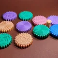Bộ Đồ Chơi Bánh Răng Xoay Kèm Họa Tiết (Gears with patterns) - Thumbnail 7