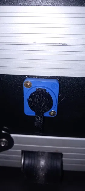 Nắp đậy ổ cắm PowerCON - Thiết kế in 3D nhựa TPU - Image 1