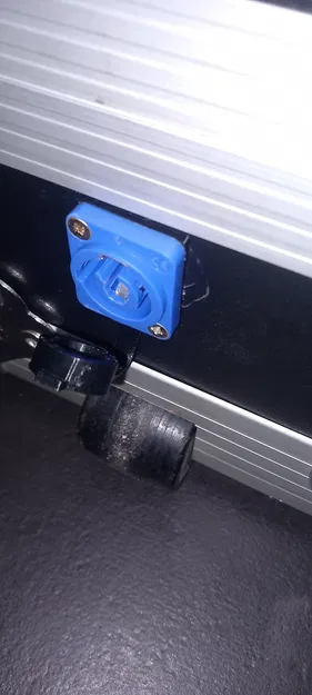 Nắp đậy ổ cắm PowerCON - Thiết kế in 3D nhựa TPU - Image 2