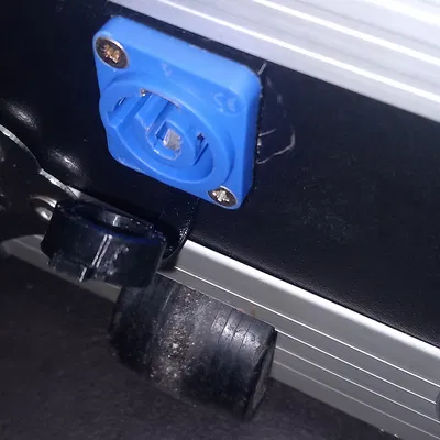 Nắp đậy ổ cắm PowerCON - Thiết kế in 3D nhựa TPU