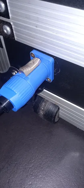 Nắp đậy ổ cắm PowerCON - Thiết kế in 3D nhựa TPU - Image 3