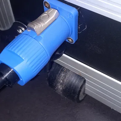 Nắp đậy ổ cắm PowerCON - Thiết kế in 3D nhựa TPU