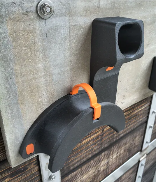 Giá treo cáp sạc xe điện Mennekes Type 2 gắn tường - Image 5