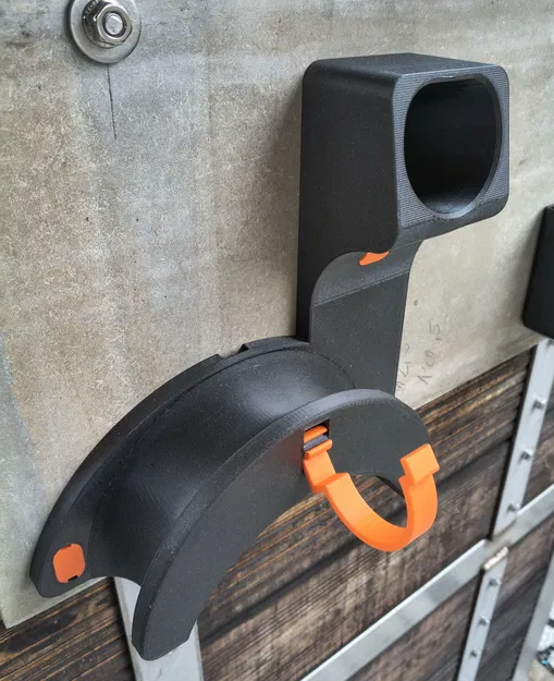 Giá treo cáp sạc xe điện Mennekes Type 2 gắn tường - Image 7